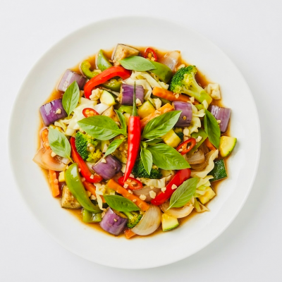 Spicy Eggplant Veggie  Gluten Free