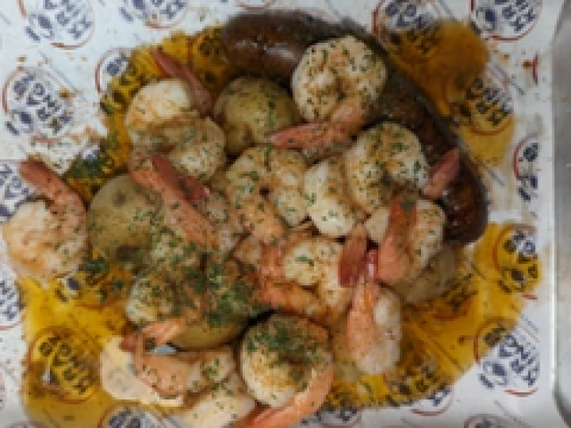 Boiled - #1 Small Shrimp Platter