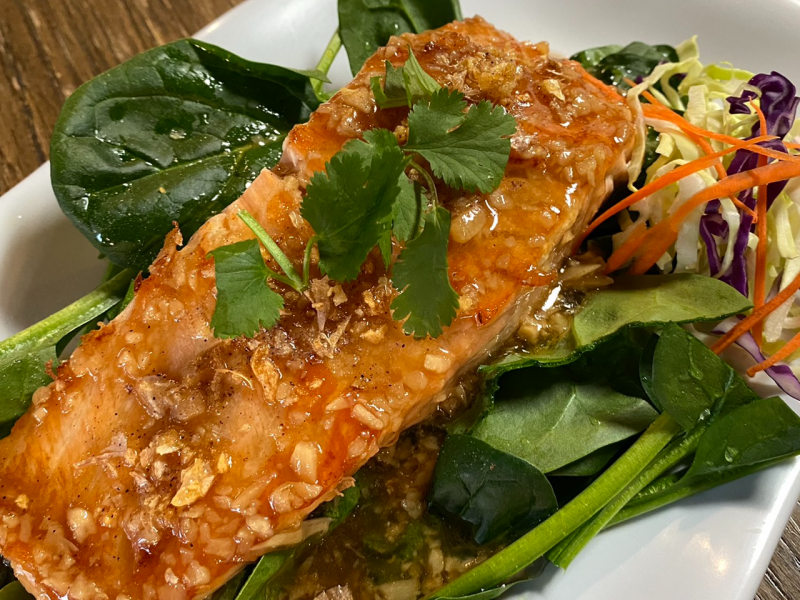 Garlic Salmon
