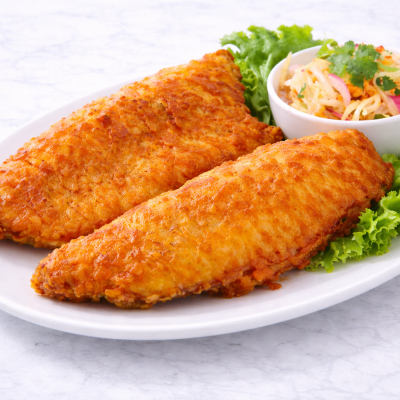 Fried Fish w/ Mango Salad