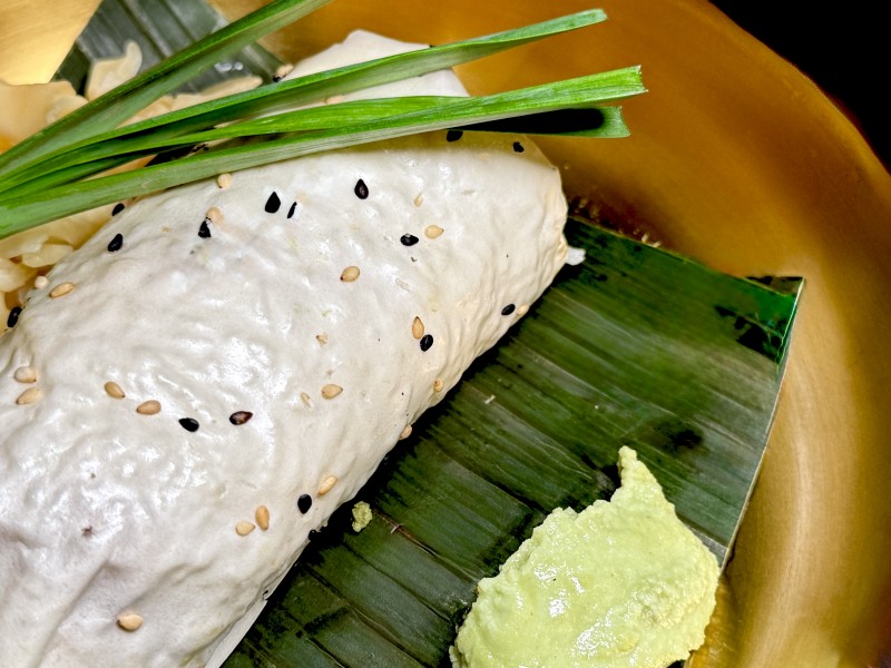 Baked Crab Hand Roll