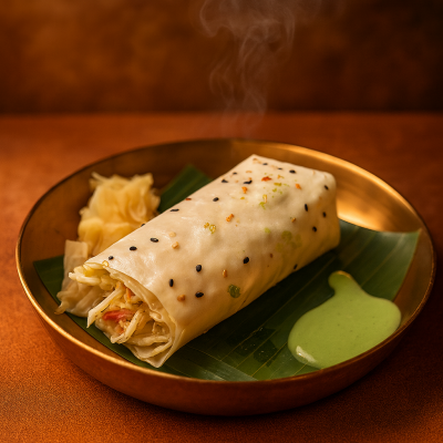 Baked Crab Hand Roll