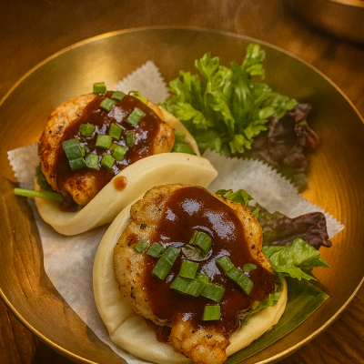 Robata Grilled Chicken Bun