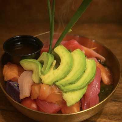 Organic Sashimi Salad