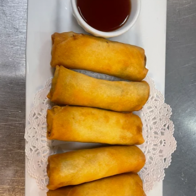 1. Vegetable Egg Rolls
