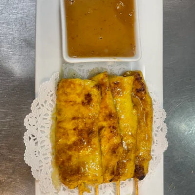 4. Chicken satay