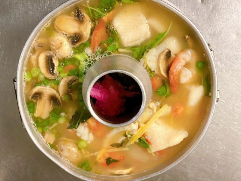 20. Combination Seafood Soup Po Tak