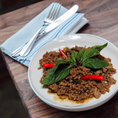 27. Pad Ka Prow Kai (No Rice)