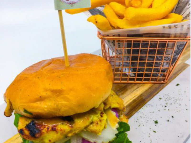 Satay Burger