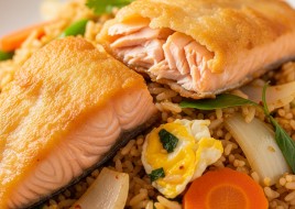 Salmon Fried Rice