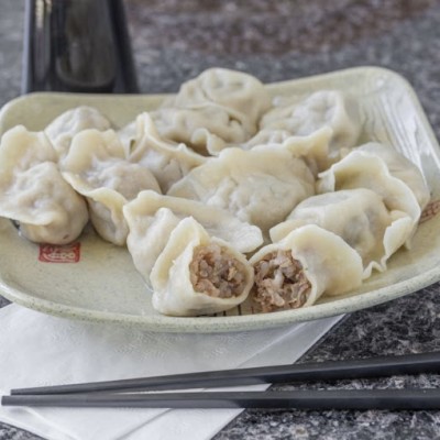 Beef with Vermicelli Dumplings 牛肉粉丝水饺