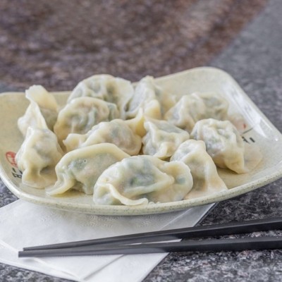 Pork with Chives Dumpling 猪肉韭菜水饺