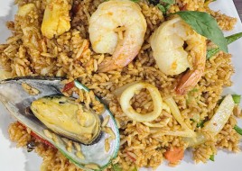 45. Spicy Seafood Fried Rice