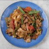 34. Drunken Noodles (Spicy Basil Noodles)