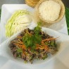53. Namtok Moo with Sticky Rice