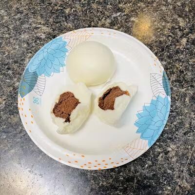 Steamed Red Bean Paste Bun (2)