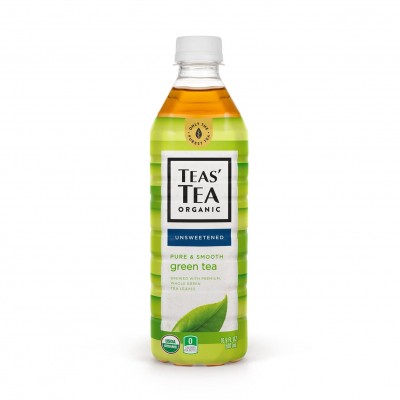 Teas' Tea Unsweetened Pure Green Tea, Organic 500ml