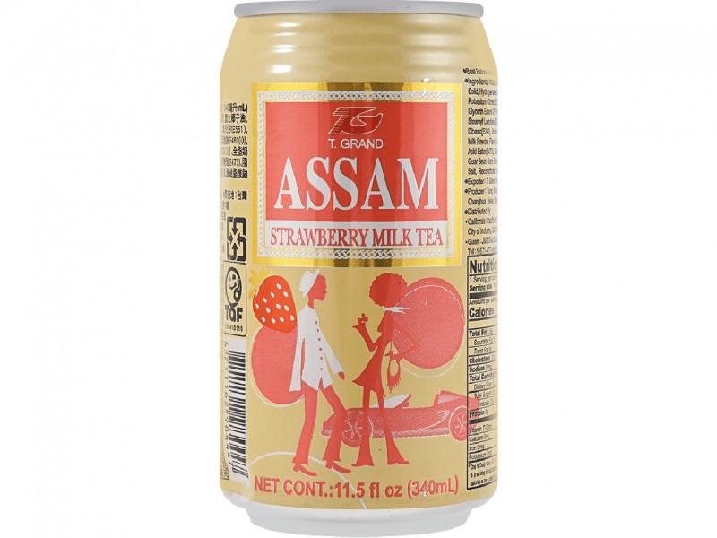 Assam Strawberry Milk Tea 340ml