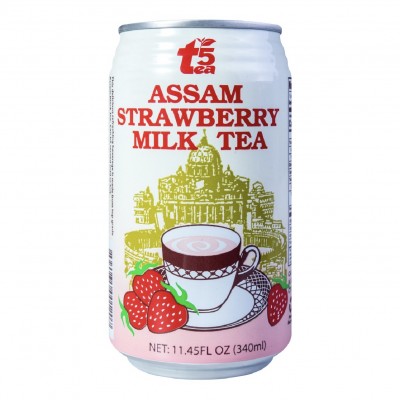 Assam Strawberry Milk Tea 340ml