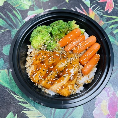Salmon Rice Bowl