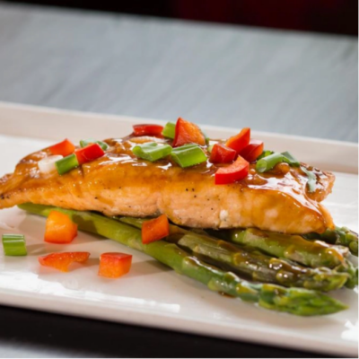 E16. Salmon Teriyaki