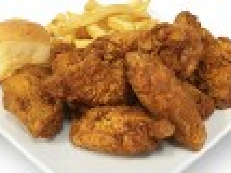 Fried Chicken Wings Dinner