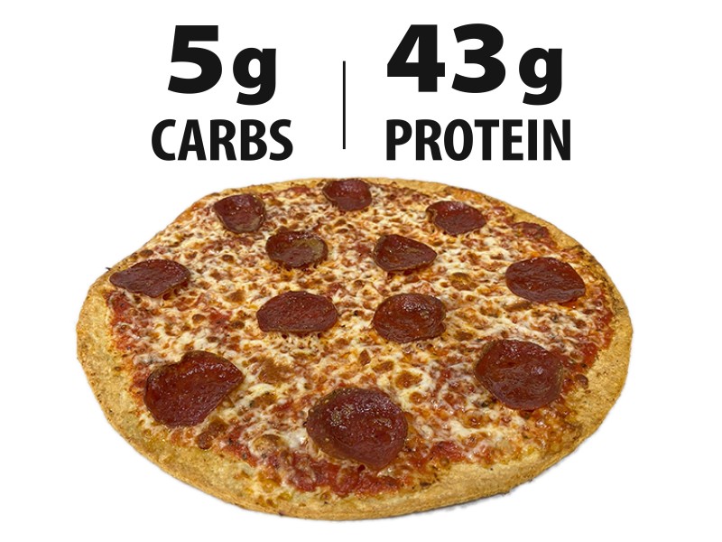 Keto Pizza beef pepperoni 