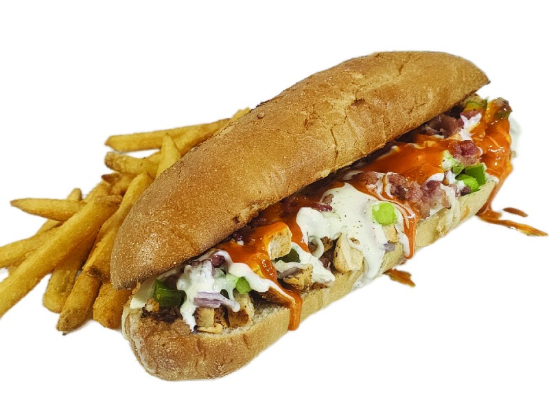 Buffalo Chicken Club Sandwich 