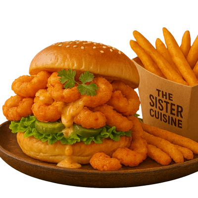 Shrimp Bomb Burger