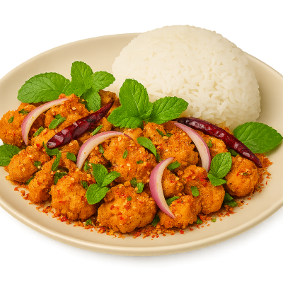 Larb Crispy Chicken