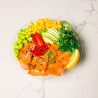 Grilled Salmon Poke Bowl