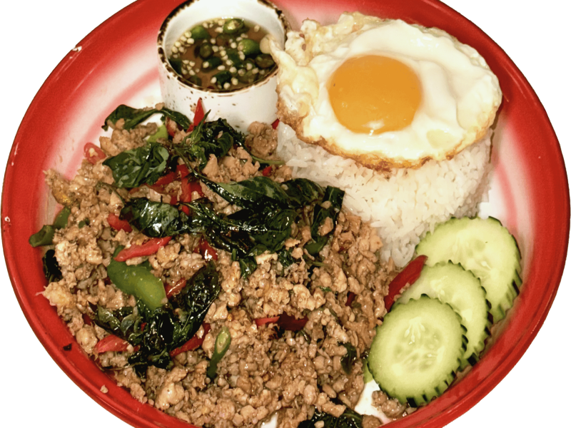 Ka Pow with Fried Egg