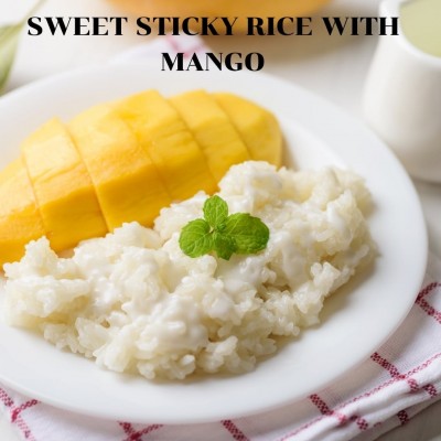 Sweet Sticky Rice with Mango
