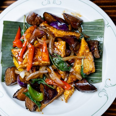 Spicy Tofu Eggplant