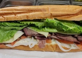 Hot Roast Beef Sub