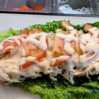 Grilled Chicken Lettuce Wrap