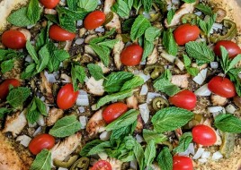 Zaatar Pizza