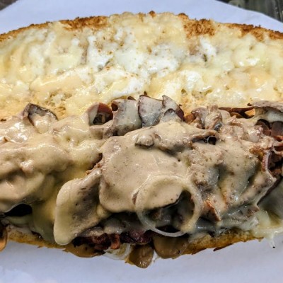 Hot Roast Beef & Mushroom Sub