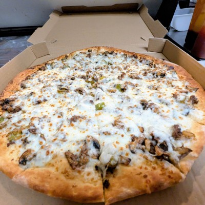 Philly Steak Pizza