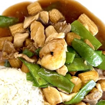 B5 Peapod and Baby Corn