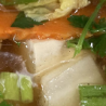 Tofu and Mixed Vegetables Soup