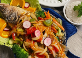 Kao Thai Fried Fish