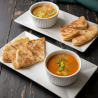 Roti Kanai w/ Yellow Curry Chicken