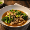 D-Broccoli In Brown Sauce