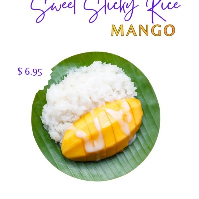 Sweet Sticky Rice with Mango