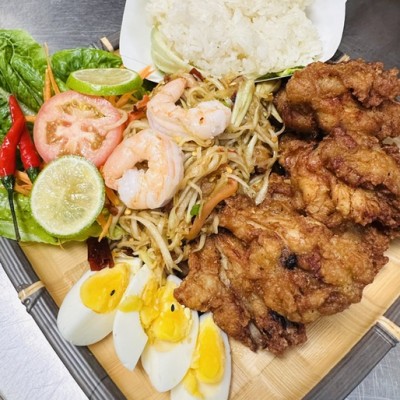 Papaya Salad Platter