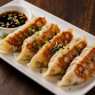 FRIED POTSTICKERS (7 PCS)
