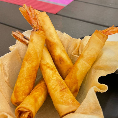 SHRIMP IN BLANKET (6 PCS)