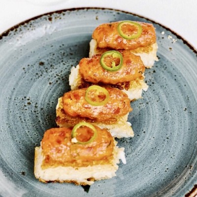 Crispy Rice Spicy Tuna (4pcs)