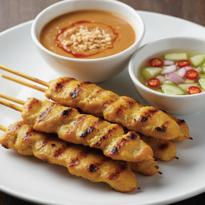 Chicken Satay (5 pcs)